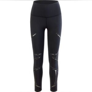 Beyond Yoga Black Studded Leggings